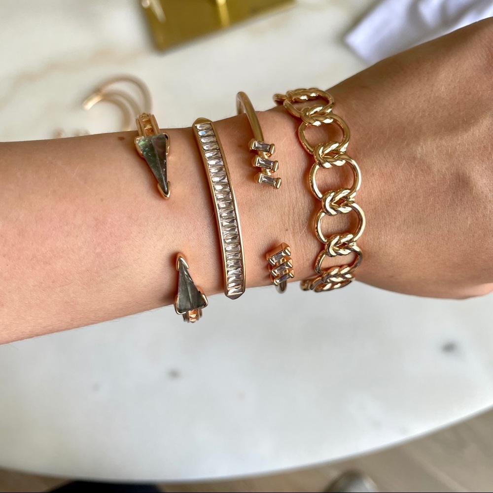 Kendra Scott rose gold bracelet bundle